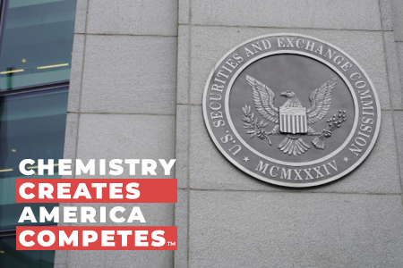 Chemistry Creates America Competes U.S. Securities and Exchange Commission