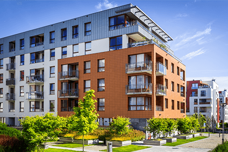 Multifamily Housing with Modern Architecture