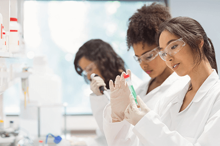 Lab Diverse Women