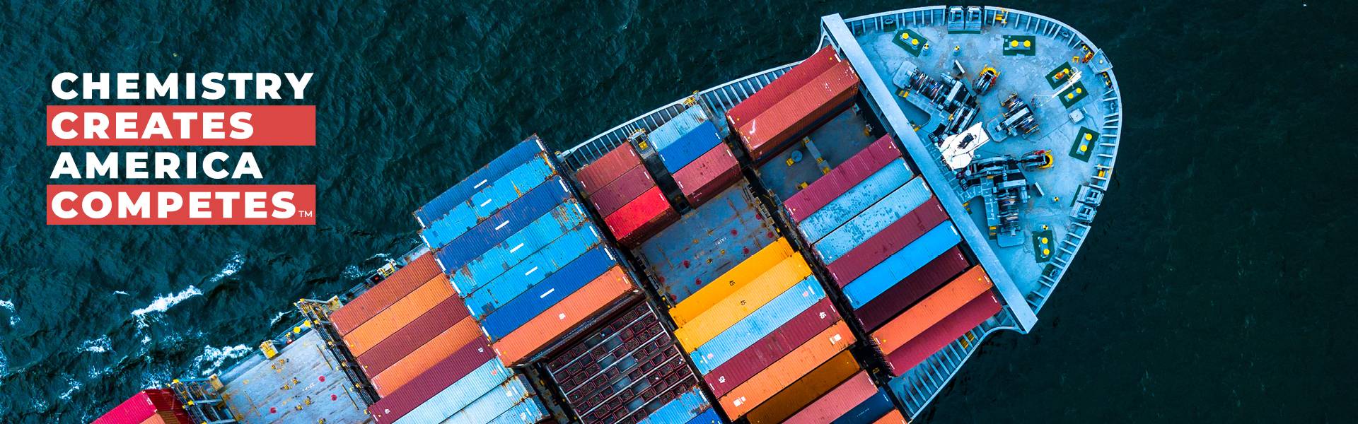 Creates America Competes Cargo Ship in Transit