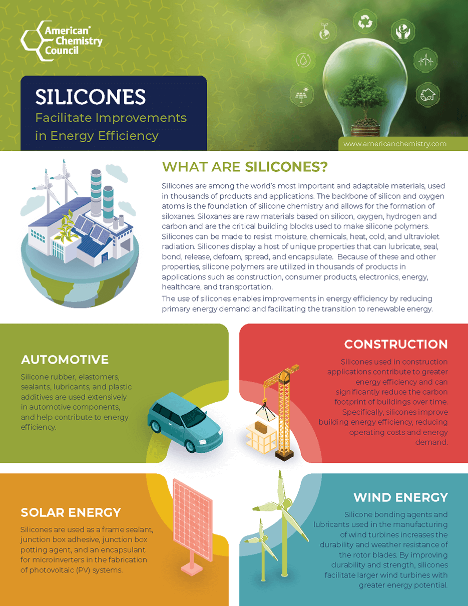 Silicones Facilitate Improvements in Energy Efficiency Page 1 Image