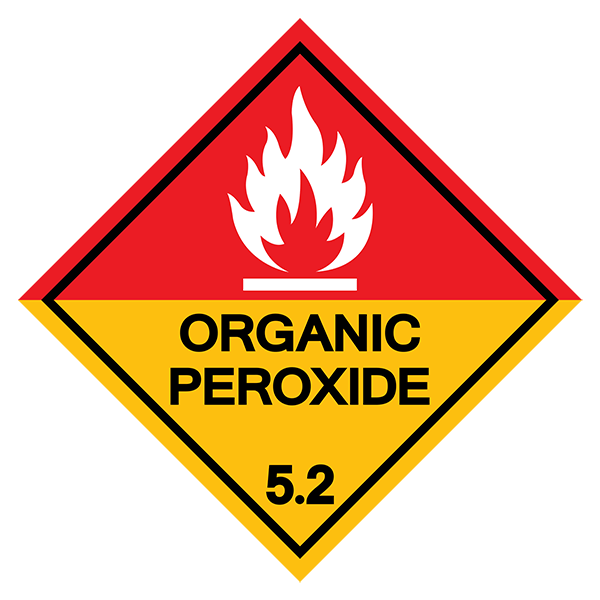 Organic Peroxides Symbol Sign