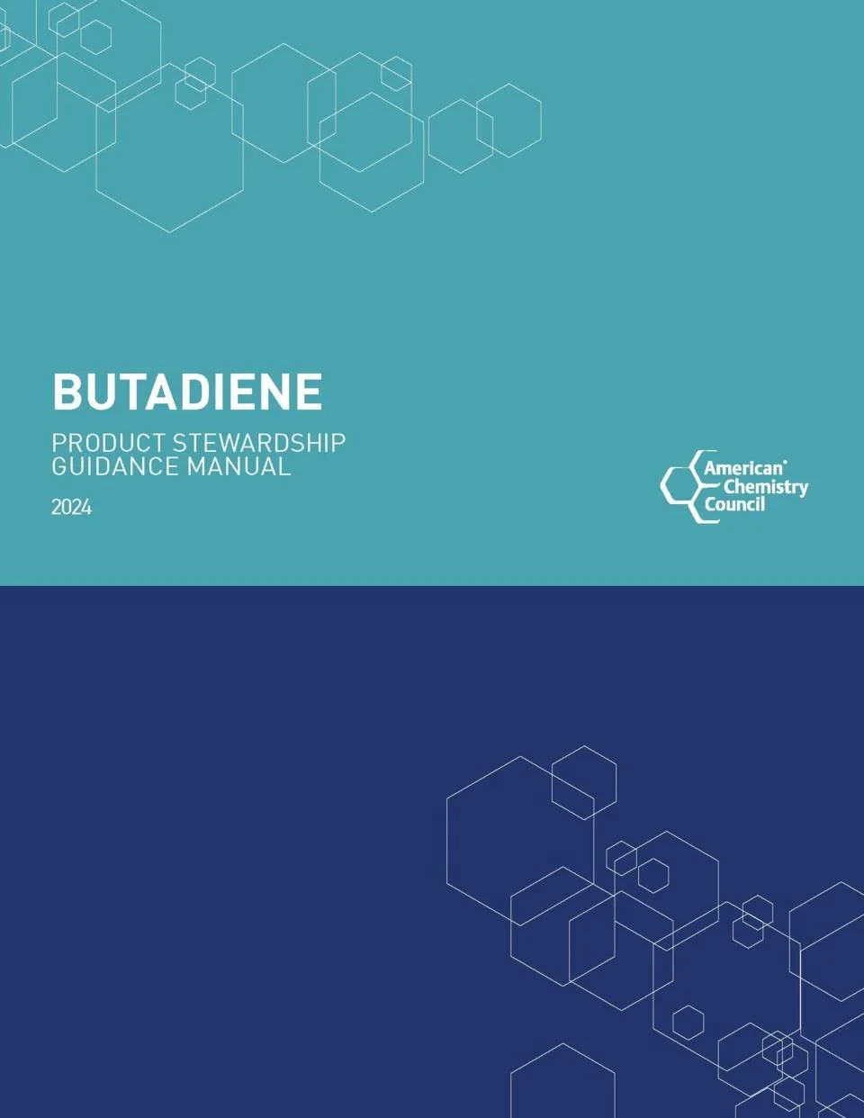 Butadiene Product Stewardship Guidance Manual Cover